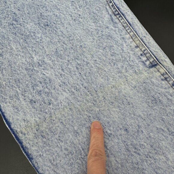 Vintage High Waisted Jeans Acid Wash Denim Mom Style 1980s Jeanjer By Jordache - Picture 9 of 12